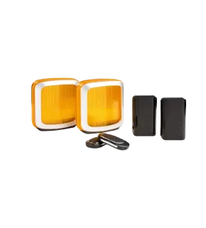 Умный привод для откатных ворот ALUTECH Roteo RTO-500MKIT-Sm + беспроводные фотоэлементы LM-LB + сигнальная лампа SL-U + Wi-fi модуль WM-Sm